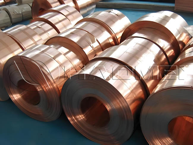 Tira de cobre recocido suave de alta conductividad C1100 ETP para devanados de transformadores