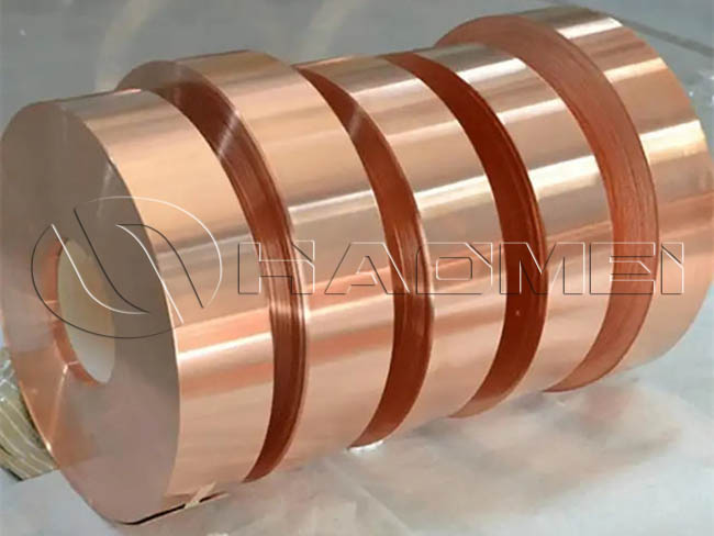 High-Conductivity Pure Copper Strip for Transformer Windings, 100% IACS